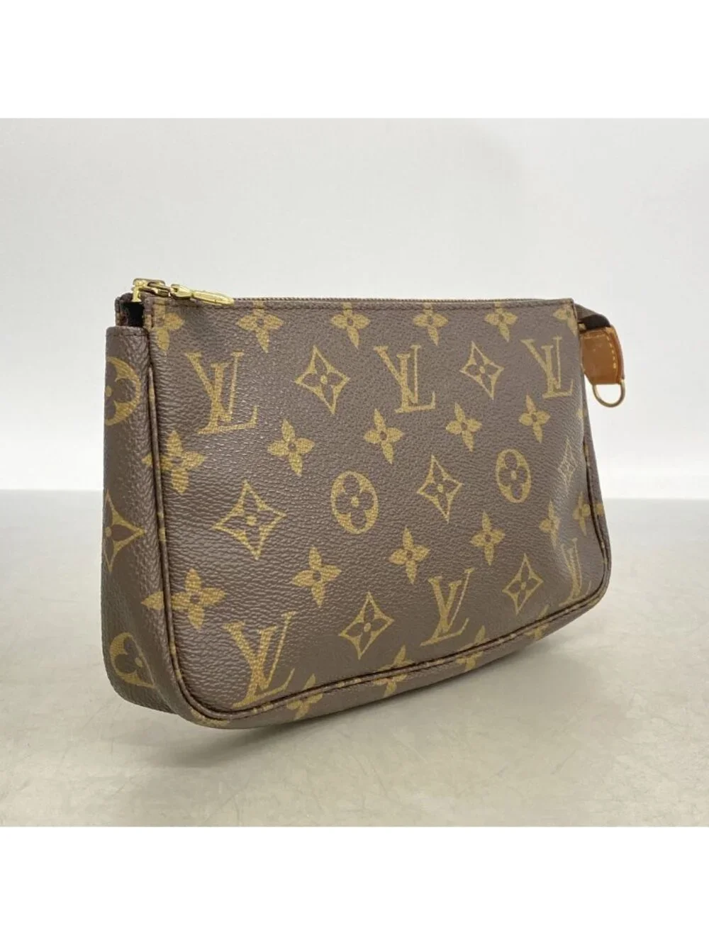 Louis Vuitton Pouch Monogram Pochette Accessoires Brown
